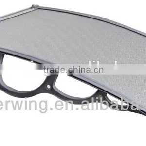 Economic Outdoor DIY Polycarbonate Plastic Awning Rain Door Cover thumbnail-5