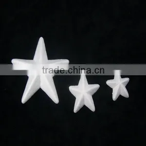 YIWU YIPAI80mm White Polyfoam Solid Five--pointed Star thumbnail-6