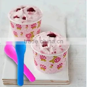 Pasmo Disposable Plastic Dessert Spoon/color Changing Ice Cream Spoon thumbnail-5