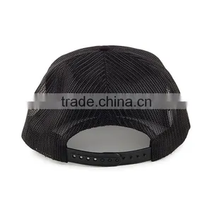 Hot Sale Foam And Mesh Wizard Printing 5 Panel Custom Black Trucker Cap Whoelsale Quality Choice thumbnail-3