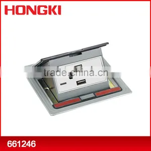 Ultra Thin POP UP Floor Box WITH USB thumbnail-2
