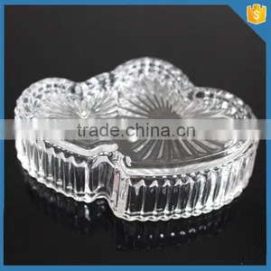 2016 Hot Selling Decorative Heart Shape Candy Glass Jar thumbnail-2