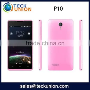 P10 4.5inch IPS Touch Screen Andriod 4.4 GSM+WCDMA GPS Low Price 3G Smart Mobile Phone thumbnail-4