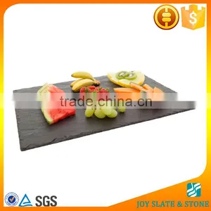 Wholesale Rectangular Natural Black Slate Plate thumbnail-2