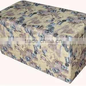Cheaper!Earth PVC Leather Foldable Storage Bench thumbnail-1
