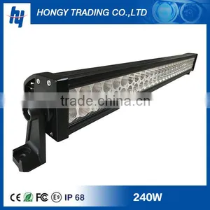 Factory Wholesale Price! 42 Inch 240w Single Row High Power Led Spot Flood Light Bar thumbnail-1