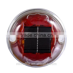 Red Solar Energy- Based Power Source IP68 Water Proof Led Road Studs Light Popular Design Supplier's Choice thumbnail-5