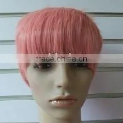 Short Light Red Cosplay Wigs thumbnail-1