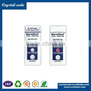 Custom Soon Delivery Color Changing Temperature Indicator Label thumbnail-3