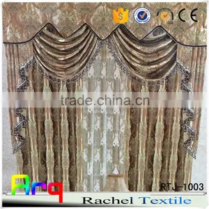 Silk Look 100% Polyester Middle East Style New Soft Fabrics for Curtain/ Sofa/cushion/bed Sets Silk Ribbon Style thumbnail-6