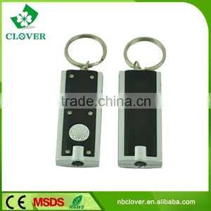 12000-15000mcd Plastic 1 LED Mini Keychain Led Flashlight Wholesale thumbnail-1
