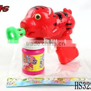 Friction Flashing Toy Bubble Blower Gun Model Toy thumbnail-6