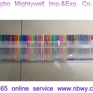 60pcs Colorful Glitter Gel Pen Set for Drawing Mutiple Colors Gel Ink Pen for Children and Adult thumbnail-1