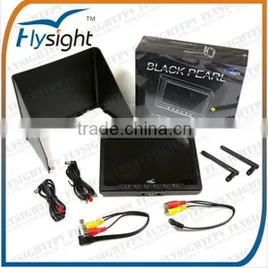 B347 Dual Diversity Receptor Monitor Flysight BLACK PEARL For DJI LightBridge 2.4ghz Digital Video Down Link thumbnail-1