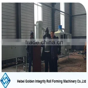 Stone Coated Roof Panel Tile Roll Forming Machine With 6pcs/Min Speed thumbnail-1