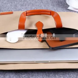 2016 China Supplier Customize 15" 17" Notebook Laptop Messenger Pouch Shoulder Case Bag Handbag For Dell Lenovo thumbnail-6