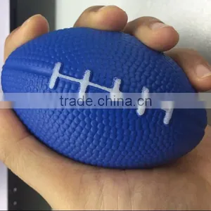 High Quality PU Foam Promotional Rugby Stress Ball thumbnail-1