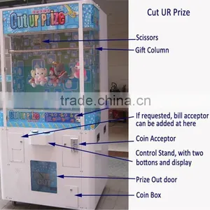 Key Master Crane Claw Machine for Sale High Quanlity Arcade Machine Optional Prize Game Machine With All Steel Cabinet thumbnail-4