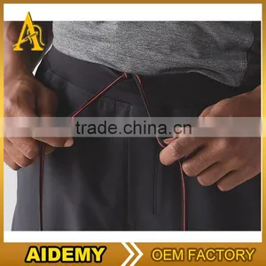 OEM Wholesale Custom Polyester Stripe Blue Gym Casual Man Swim Shorts thumbnail-2
