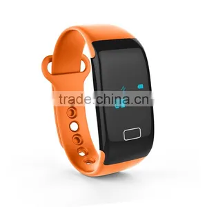 Fitness Pulse Tracker With Heart Rate Monitor Bluetooth Smart Wrist Watch Synic to Android Mobile thumbnail-1