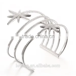 925 Silver Jamaica Bangle Bracelets FB054A thumbnail-4