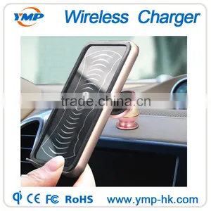 Aluminum Magnetic Car Cell Phone Wireless Charger thumbnail-2