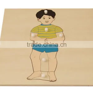 Montessori Wooden Toys Boy Puzzle thumbnail-1