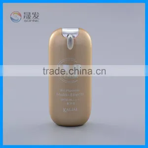 Flat Cosmetic Sunscreen Lotion Bottle thumbnail-1