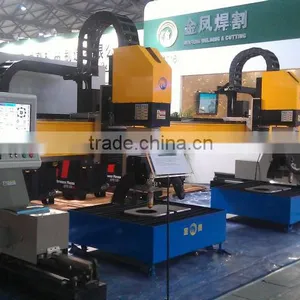 APG600 Double Head CNC Plasma Beveling Cutting Machine thumbnail-2