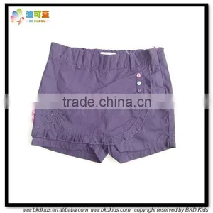 BKD Summer Cotton Baby Girl Shorts thumbnail-1