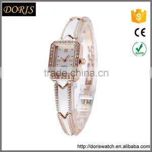 New Models Fashion Square Enamel Band Fancy Bracelet Watch thumbnail-1