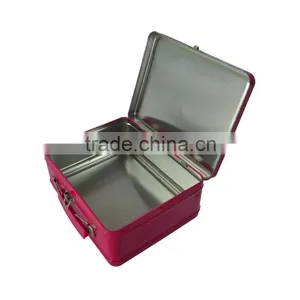 Wholesale Elegant Handbag Shaped Tin Box/handbag Samll Rectangular Custom Tin Lunch Box thumbnail-2