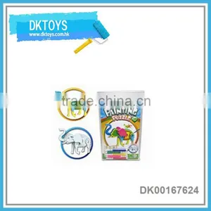 3D Puzzle With 5 Color Water Markers thumbnail-1