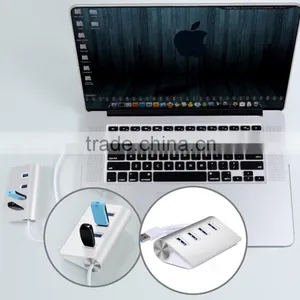 Aluminum USB 3.0 Hub High Speed 4 Port USB Hub thumbnail-6