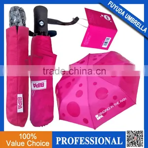 2016 Magenta Label Watermark Printing High Quality Automatic Pocket Umbrella thumbnail-1