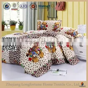 Manufactory Walmart China Home Textile Luxury Reactive Printed Four Pieces Jacquard Bed Set thumbnail-1