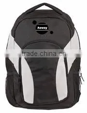 Customized Black and Gray Fashion School Bag Backpack Canvas Fashion School Bags Logo Printed 14 thumbnail-1