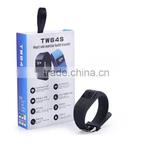 TW64S Heart Rate Exercise Healthy Bracelet Smart Wristband thumbnail-6