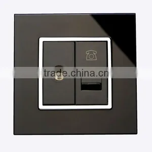 CATRY 1 Gang Master TV and Phone Socket,HOTEL LUXURY SOCKET thumbnail-1