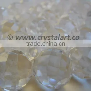 CRYSTAL QUARTZ FACETED BEADS thumbnail-1