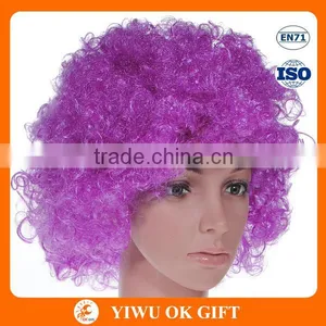 70s Disco Retro Deluxe Adult Short Curly Afro Wigs thumbnail-1