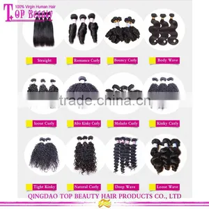 Top Quality New Trend Spring Curl 100% Real Human Hair Weft Virgin Peruvian Hair thumbnail-5