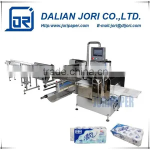 Automatic Multi Rolls ( 2 Rolls, 6 Rolls, 8 Rolls,etc.) Toilet Tissue Paper/Kitchen Towel Wrapping and Packing Machine thumbnail-1