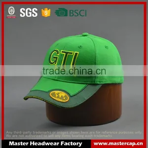 Custom 100% Cotton Racing Baseball Cap With Embroidery Logo thumbnail-1