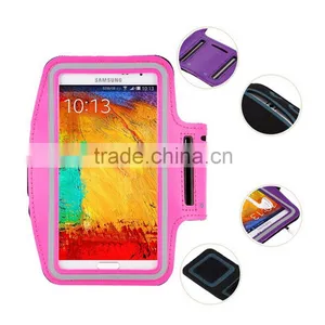 2015 Best Mobile Phone Accessories Soft Lycra Material Sport Stretch Armband thumbnail-5