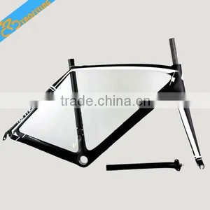 2015 Chinese Popular Style Road Bicycle Carbon Frame for Sale Including Fork Seatpost Headsets Clamp BB30/BSA,matte/glossy thumbnail-1