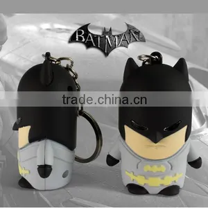 Custom Soft Pvc Batman Keychain thumbnail-6