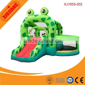 Outdoor Fitness Park Kids Game Soft Play Inflatable Castle Jumper thumbnail-5