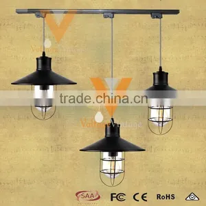 China Supplier Track Light Vintage Pendant Lamps for Home/hotels/bars/cafes thumbnail-1