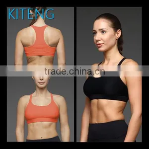 Women and Hot Girl Sports Bra With Mesh on the Back Yoga Fitness Sports Bra Office In Unite State (USA) thumbnail-1